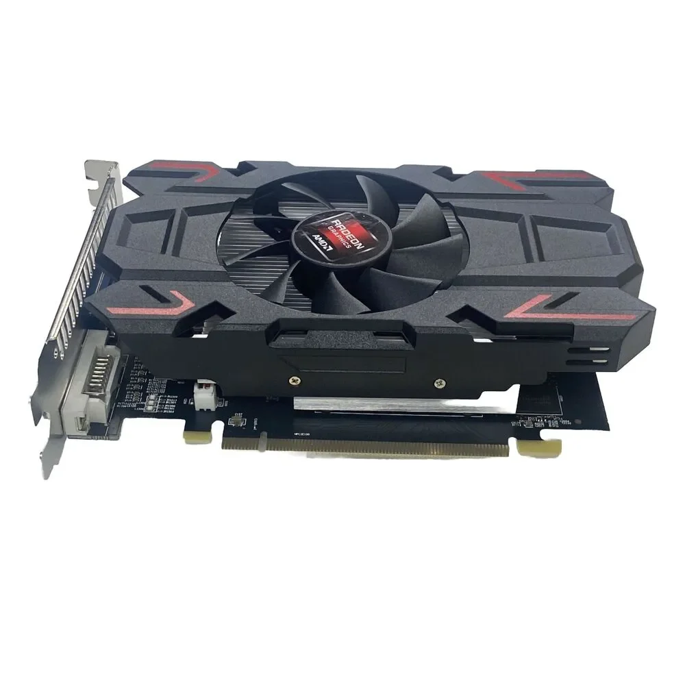 Graphic Card 4GB by Radeon Graphics Black Red